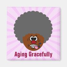 Enjoying aging gracefully into second childhood magnets