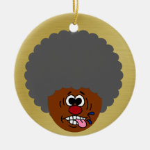 Enjoying aging gracefully into second childhood ornament