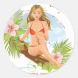 enjoying the beach 2012 stickers