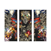 Enki Canvas Print