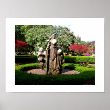 Enlightened on Lanai with Confucius Poster