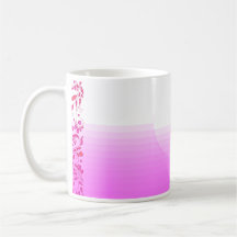 Enlightening pink texture mug