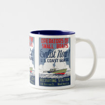 Enlist Now! U.S. Coast Guard Coffee Mug