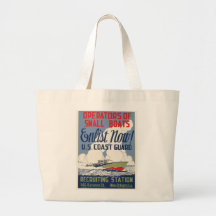 Enlist Now! U.S. Coast Guard Tote Bag