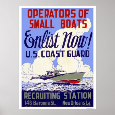 Enlist now!  U.S. Coast Guard - WPA by lc_wpa