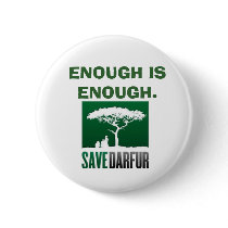 ENOUGH IS ENOUGH. PINBACK BUTTON