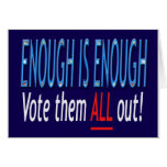 Enough is Enough Greeting Cards