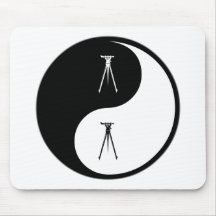 Enquête de Yin Yang Tapis De Souris