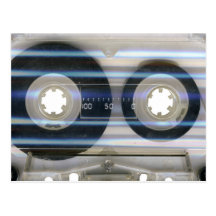 Enregistreur à cassettes cartes postales