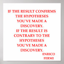 enrico fermi poster