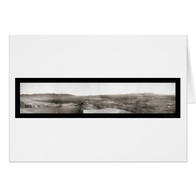 Ensign Peak Salt Lake Photo 1911 Greeting Card by lc_panoramicphotos