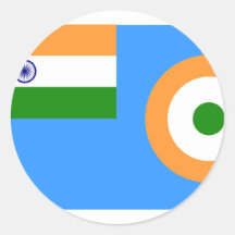 Ensign the Indian Air Force, India Sticker
