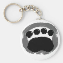 Enso Paw Design Key Chains