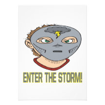 Enter The Storm Personalized Invitation