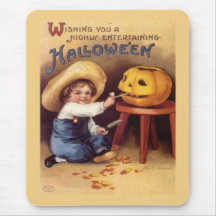 Entertaining Halloween Mousepad