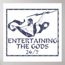 Entertaining the Gods Print