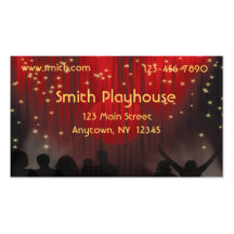 Entertainment Business Card