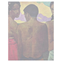 Entertainment In Tahiti By Gauguin Paul Letterhead