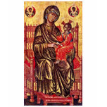 Enthroned Madonna By Italo-Byzantinischer Maler De t-shirts