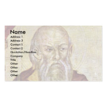 Enthroned Madonna With Eight Angels, Four Prophets Business Card