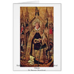 Enthroned St. Dominic Of Silos With The 7 Cardinal