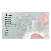 Enthroned St. Paul Altarpiece Detail Business Card Templates