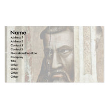 Enthroned Virgin And Child  By Giotto Di Bondone Business Card
