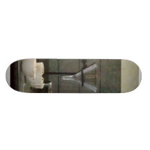 Entonnoirs, flacons et creusets plateaux de skateboards customisés