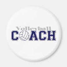 Entraîneur de volleyball aimants