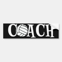 Entraîneur de volleyball autocollant pour voiture