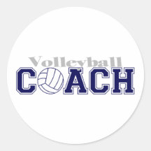 Entraîneur de volleyball autocollants