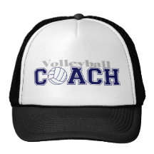 Entraîneur de volleyball casquettes de camionneur