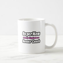 Entraîneur du football de SuperMom… Tasse