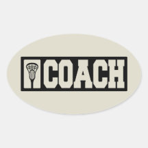 Entraîneur - entraîneur de lacrosse adhésifs