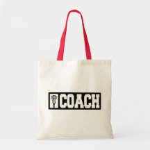 Entraîneur - entraîneur de lacrosse sac en toile