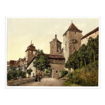 Entrance to Kobolzeller (i.e. Kobolzeller Tor), Ro Postcards
