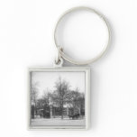 Entrance to 'La Halle aux Vins' Quai Key Chain