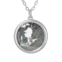 Entrance to the Mansion Through the Trees Jewelry