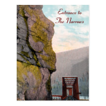 Entrance to The Narrows Postcard