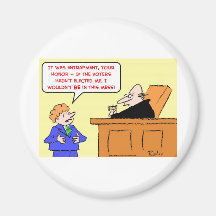 entrapment judge voters elected mess refrigerator magnets