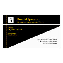 Entrepreneur Business Card
