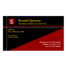Entrepreneur Business Card