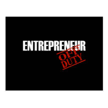ENTREPRENEUR DARK POSTCARDS