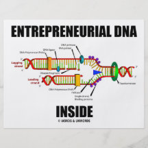 Entrepreneurial DNA Inside Full Colour Flyer