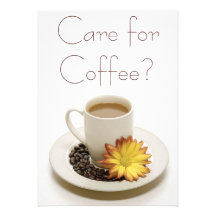 Entretenir des invitations de café