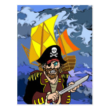 Entretien d'Arrrrr comme un jour de pirate Cartes Postales