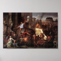 Entry Of Alexander Into Babylon Print