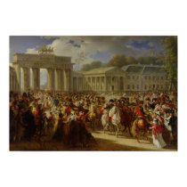Entry of Napoleon I  into Berlin posters