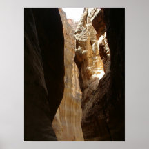 Entryway to Petra Posters
