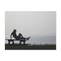 Entspannung Postkarte